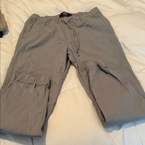 Hollister Gray Cargo Pants for Men